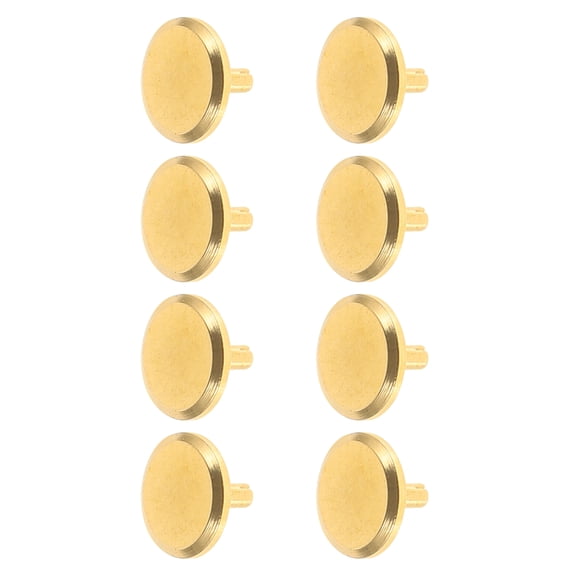 PAMINGONO 8-Piece Wall Clock Second Hand Caps with Copper Quartz Movement Parts for Clock Repair and Replacement