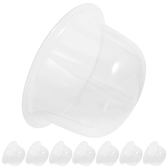 PAMINGONO Plastic Dome Hat Holders for Baseball Caps, Space-Saving Storage Stand Organizer for Hats
