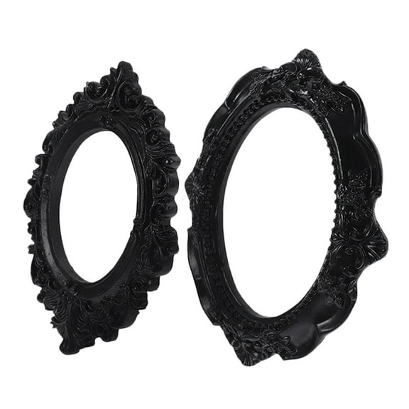 PAMINGONO Antique Jewelry Display Holder Pcs Resin Photo Frame Stand For Wall Decor