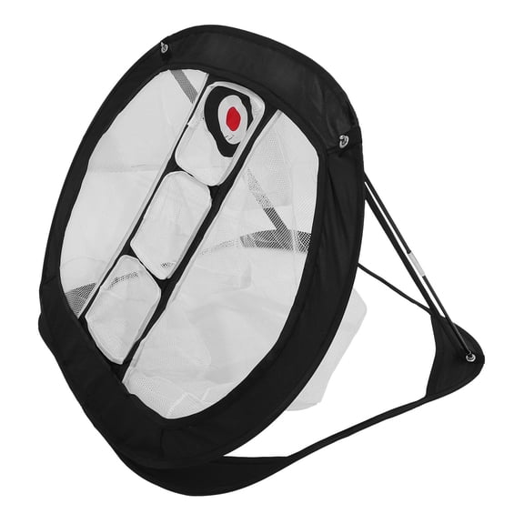 PAMINGONO Practice Chipping Net Black 210D Polyester 1Set for Golfers