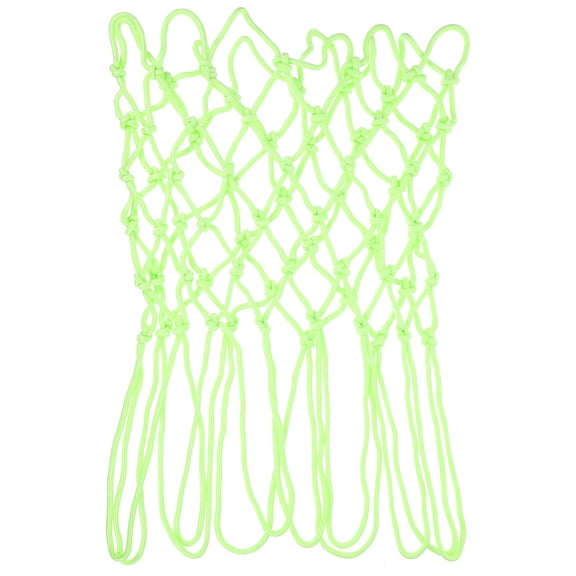 PAMINGONO Heavy Duty Nylon Basketball Net Outdoor Glow in Dark Solar Powered