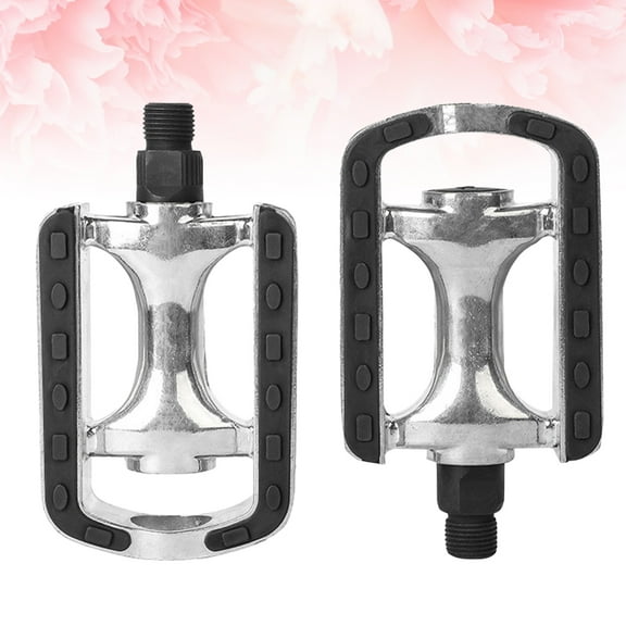 PAMINGONO Bike Pedals Aluminum 1 Pair Anti Slip For Night Riding Cyclists Accessory