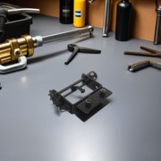 PAMINGONO Black Portable Manual Winch for Flatbed Trailers and Easy Use