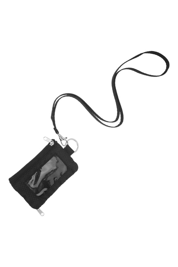 Holder with and Keychain, Secure Wallet for ID, Credit Cards, and Cash Storage