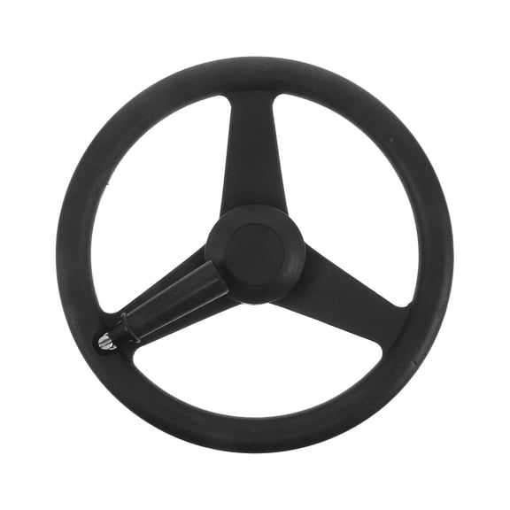 PAMINGONO Black Tri Spoke Handwheel with Spinner Knob for Archive Filing Mobile Shelves Easy Installation
