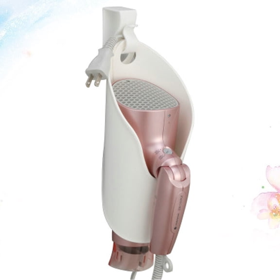 PAMINGONO Blow Dryer Hanger Wall Mount Adhesive Design 1Pack