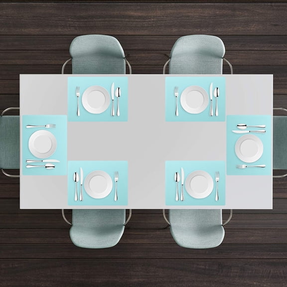 PAMINGONO Silicone Placemat, Non- Table Mat, Washable and Foldable for Home and Kitchen Use