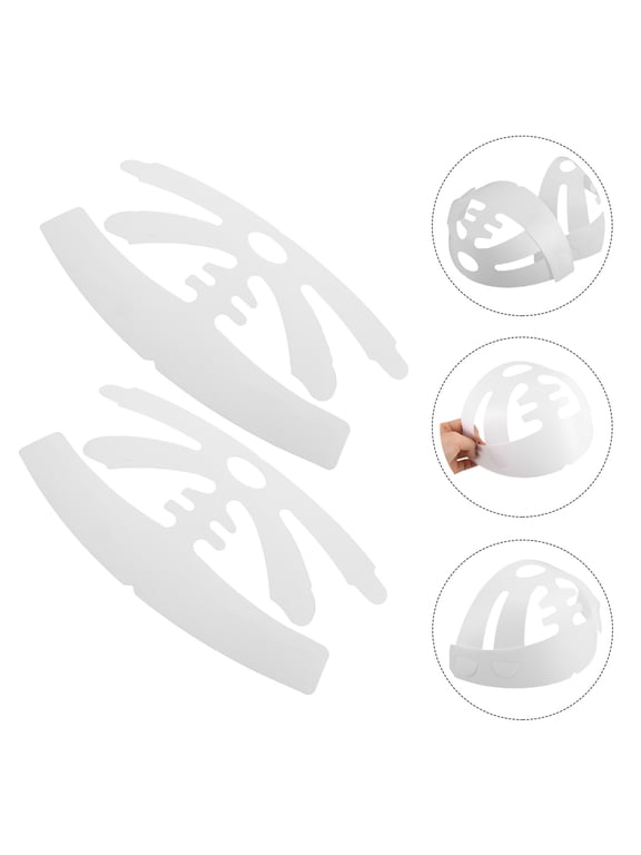 Breathable Baseball Cap Shapers, Plastic Inserts for Brim Maintenance and Shape