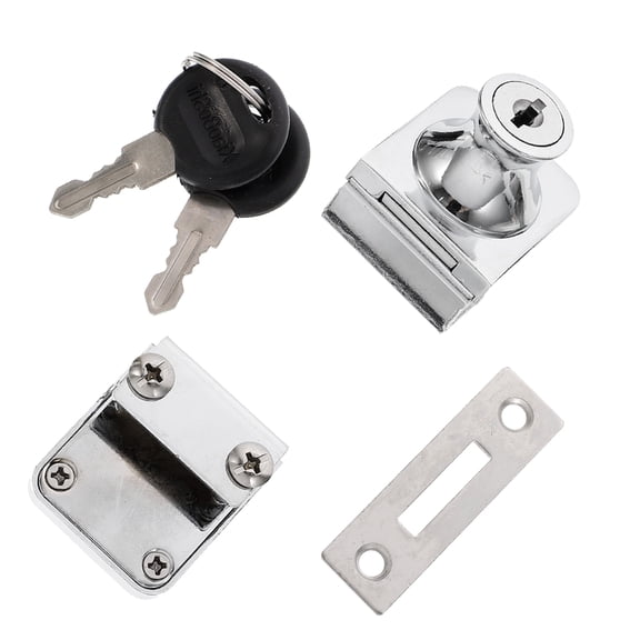 PAMINGONO Cabinet Lock for Glass Door 1 Set