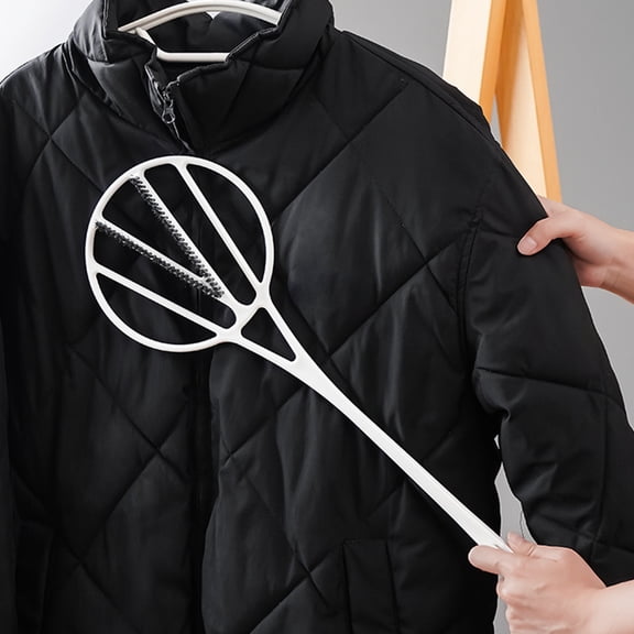 PAMINGONO Home Quilt Dust Cleaning Tool White Rug Beater for Effective Dust Removal