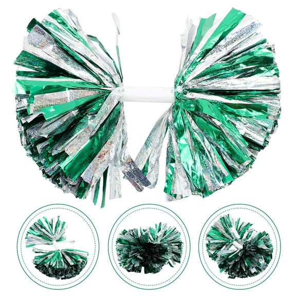 PAMINGONO Cheerleading Poms Cheering Pompom PES Membrane Reusability for Adults 1Set