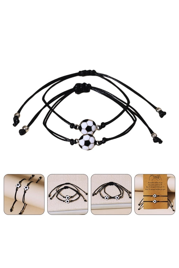 Sports Fan Bracelets Team Spirit Representation 1 Pair