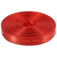 thumbnail image 1 of PAMINGONO Chinese New Year Ribbons 1 Roll Red Polyester for Festive and Holiday Projects, 1 of 8