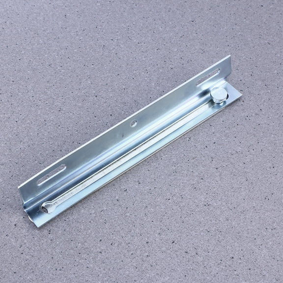 PAMINGONO Collapsible Shelf Bracket 1Set 9.3*1.6*0.08in Silver Rectangular for Home Furniture Assembly