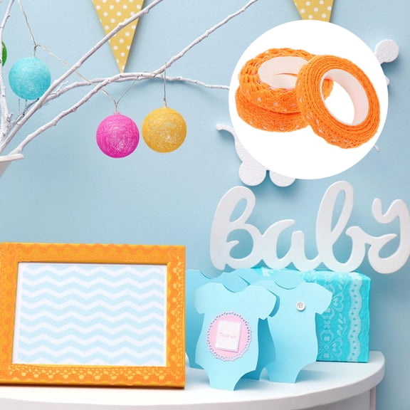 PAMINGONO DIY Lace Tapes 3 Rolls in Roll Shape for Crafting and Home Decor