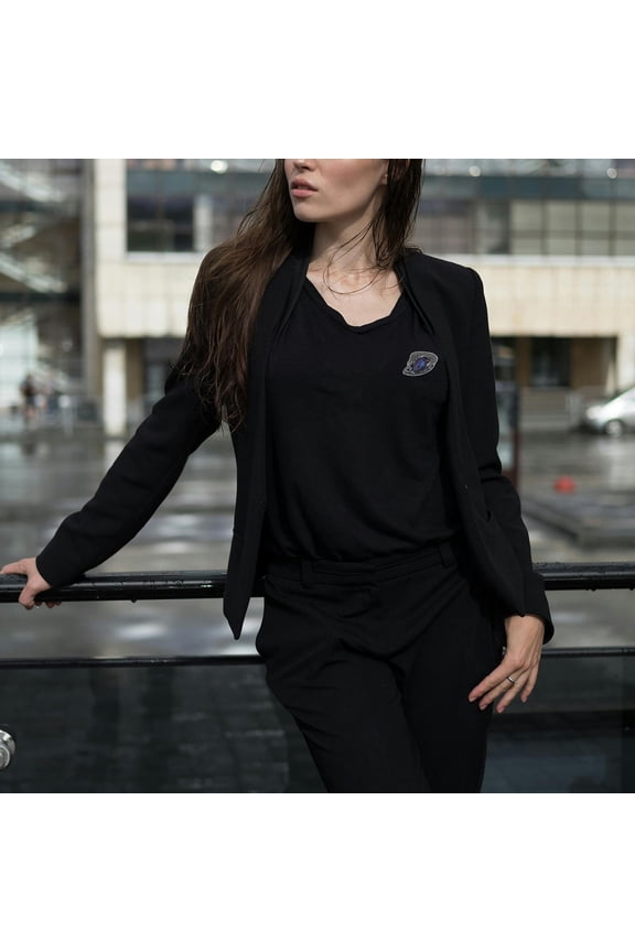 Fashion Floral Daisy Brooch Pin with Rhinestones for Elegant Decoration