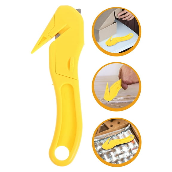 PAMINGONO Envelope Opener Slitter Box Cutter Plastic 1Set Home