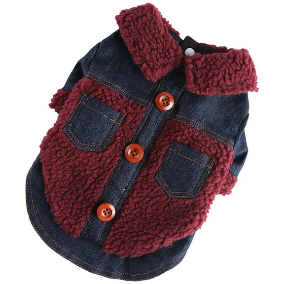 PAMINGONO Dog Clothes Coats Dog Jacket Windproof Multi 1Pack For Weekend Parties