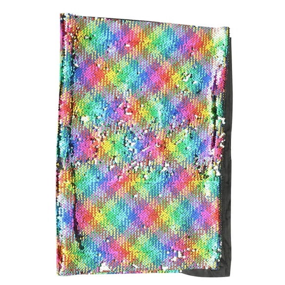 PAMINGONO Double-Sided Sequin Fabric 1Pcs Glitter for Diy Projects and Family 51.09X20.04X0.04in