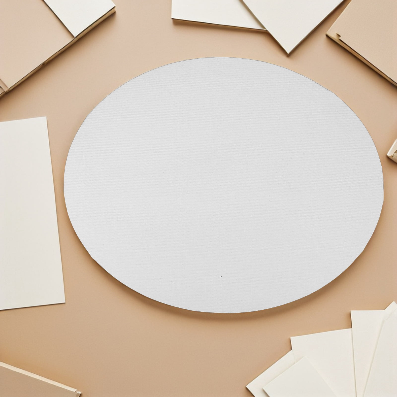PAMINGONO White Linen Canvas Board, Artist Quality for Oil and Acrylic Painting, Premium Painting