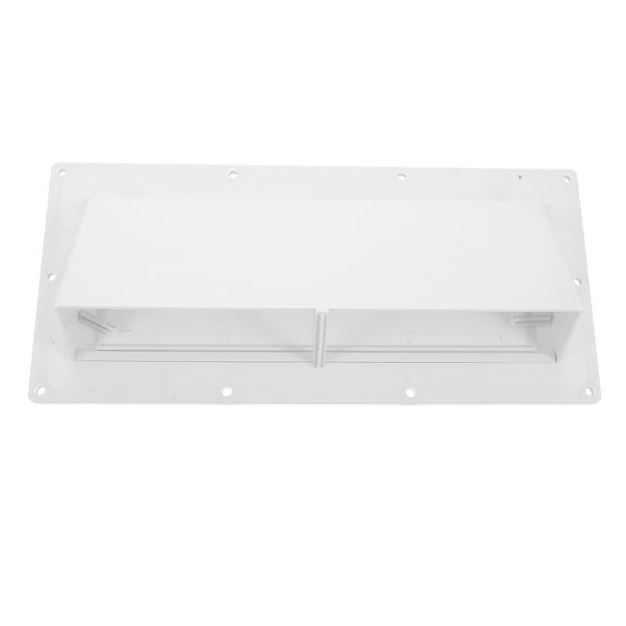 PAMINGONO White Floor Vent Cover for RV Kitchen Hood with Seamless Elegant Design and Easy Installation