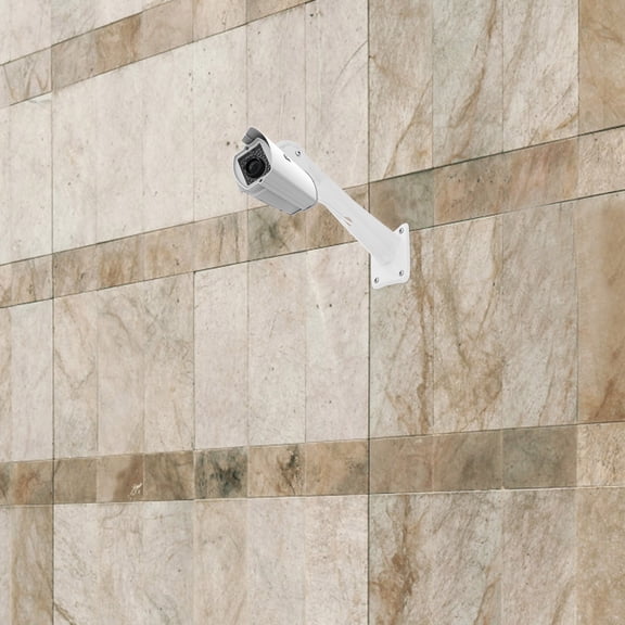 PAMINGONO White Security Camera Ceiling Mount Bracket, with Adjustable Angle for Outdoor and Indoor Use