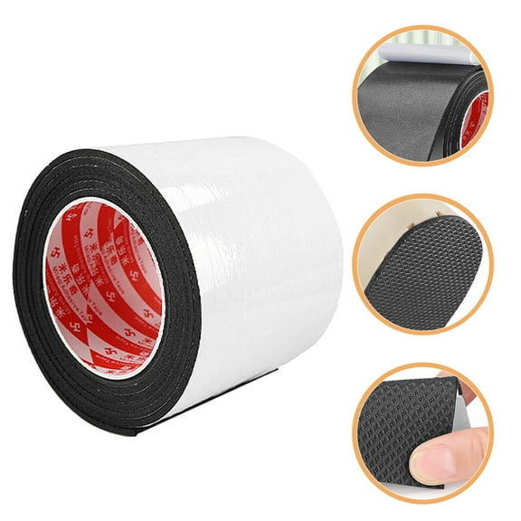 PAMINGONO EVA Black Grip for Shoes Bottom 1 Roll Grid Pattern Sole Protectors for Women and General Users