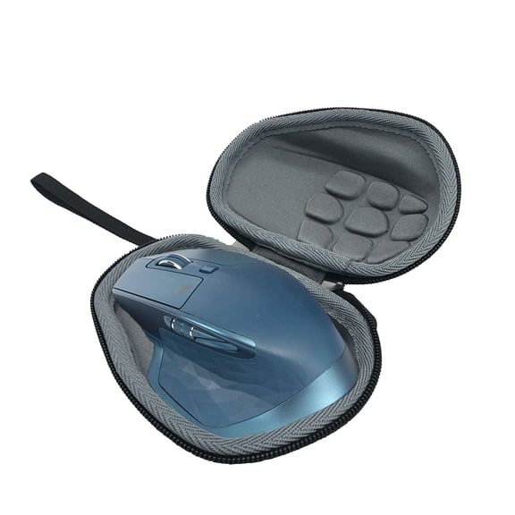 PAMINGONO Protective Mouse Case Dust-Proof Mouse Storage Case Black EVA 1Set Back to School