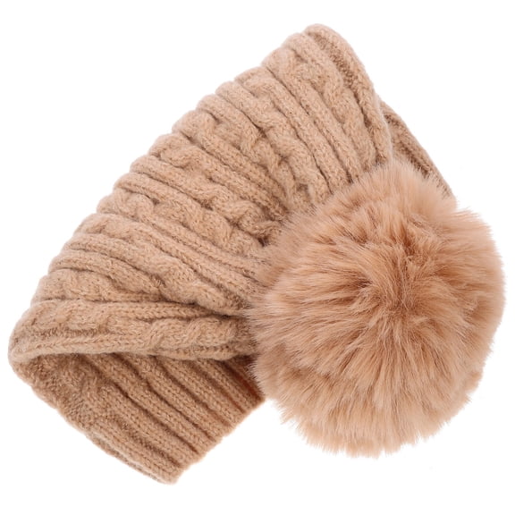 PAMINGONO Khaki Knit Beanie Hat for Men and Women, Warm Winter Cap, 1 Pack, Size 10.63 x 6.69 x 3.94 Inches