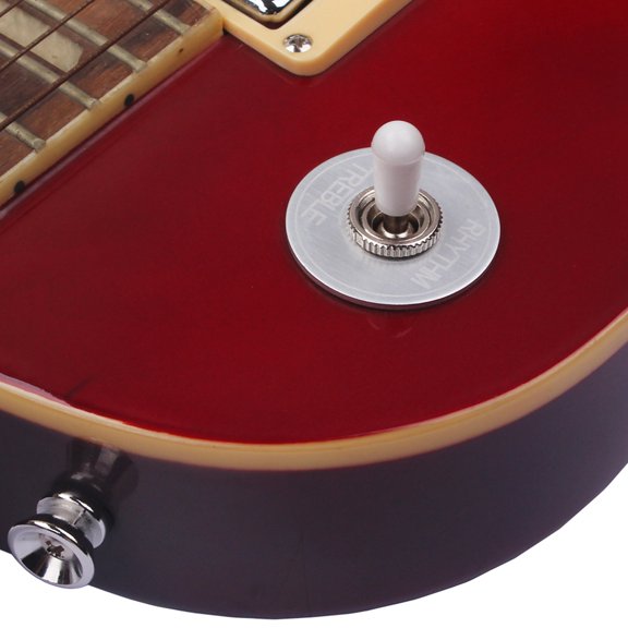 PAMINGONO Easy Install 3 Way Guitar Toggle Switch with Rhythm Treble Washer for Electric Guitars