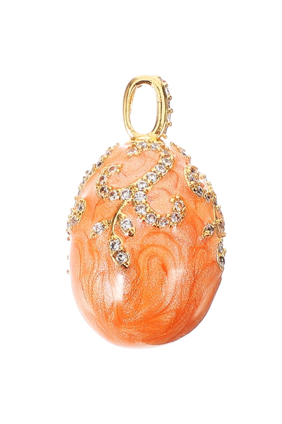 Egg Pendant 1Set Diy Making Accessory Easter Egg Charm For Necklace Bracelet