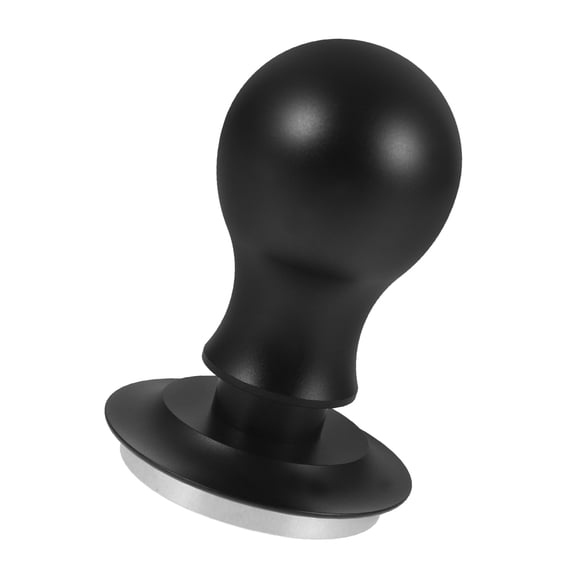 PAMINGONO Stainless Steel Black Espresso Coffee Tamper Handheld Press Tool for Even Ground Distribution and Perfect Extraction