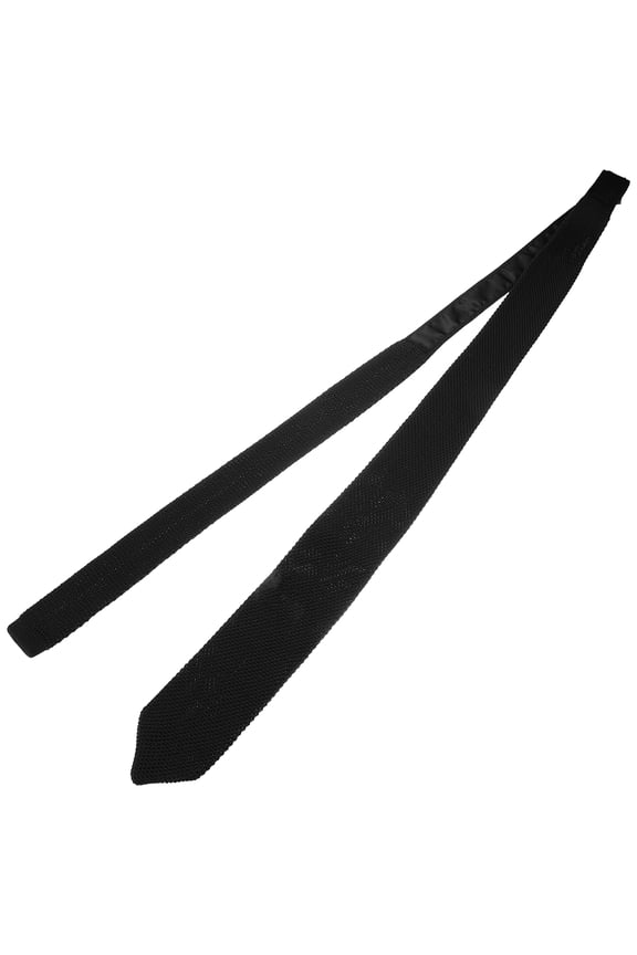 Festive Neck Ties Mens Solid Color Acrylic Wool 11.8x2.75in Accessories