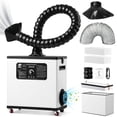 thumbnail image 1 of PAMINGONO Fume Extractor with Powerful Suction, High Speed 17m/s Airflow for Solder Fume Extraction Smoke Purifier for Odor Removal Compatible with Laser Engraving and 3D Printing US Plug, 1 of 7