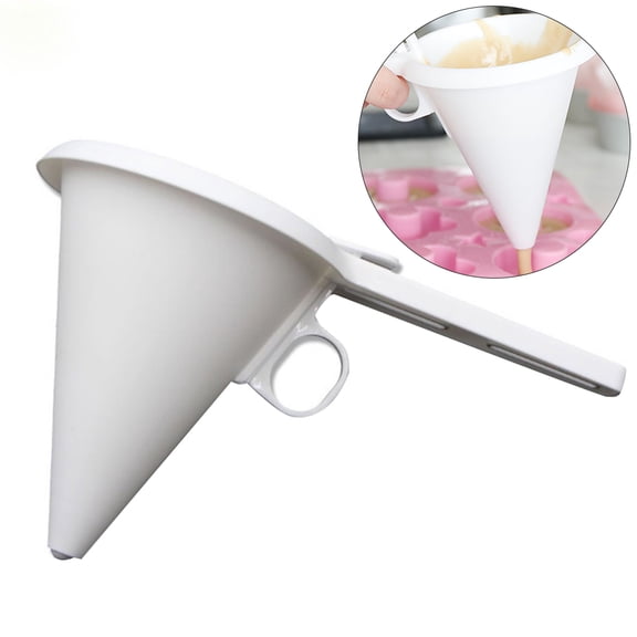 PAMINGONO Baking Funnel White Cake Decorating Kitchen Accessory