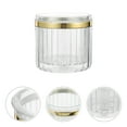 thumbnail image 1 of PAMINGONO Refrigerator Food Boxes Food Sealed Storage Box Transparent 1Set 4.5X4.2In, 1 of 8