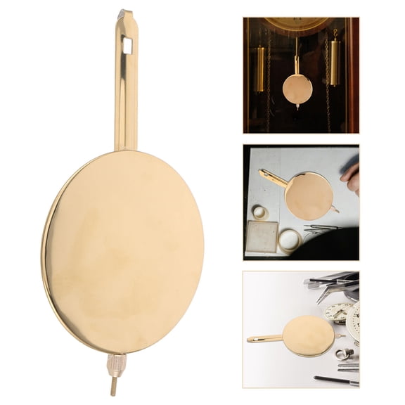 PAMINGONO Metal Pendulum Replacement for Wall Clocks, Accurate Timekeeping with Easy Installation and Design