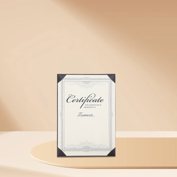 PAMINGONO Graduation Diploma Frame Black Paper Cover with Tassel Holder for Certificates