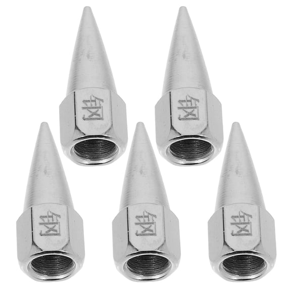 PAMINGONO Grease Tips for Industrial Use 5Pcs Steel Standard Coupler
