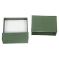 thumbnail image 1 of PAMINGONO Elegant Green Jewelry Presentation Box Compact Organizer for Necklaces Rings and Trinkets, 1 of 7