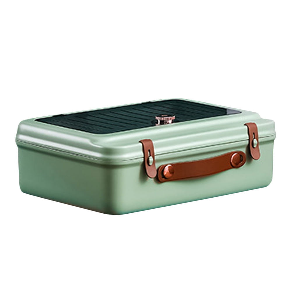 Movable File Storage PAMINGONO Green Office File Storage Organizer Multi Layer Portable File ...