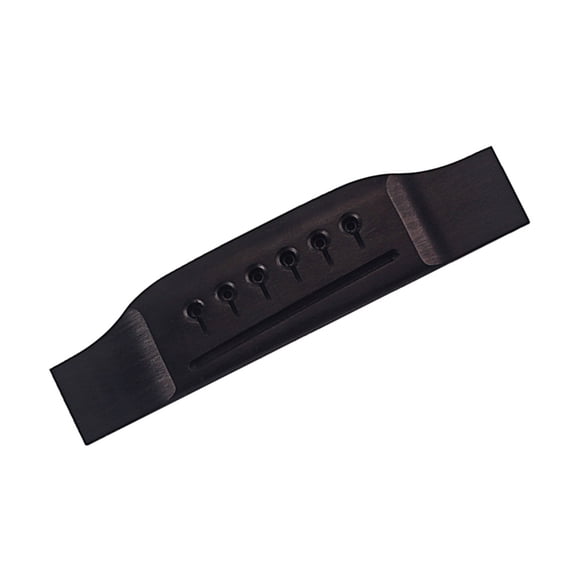 PAMINGONO Guitarists 1Set Acoustic Bridge Replacement Ebony Material