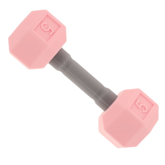PAMINGONO Pink Small Dumbbells Lightweight Fitness Barbell for Muscle Strength Training