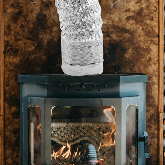 PAMINGONO aluminum foil duct hose Duct Hose Silver Air Conditioning 1Pcs