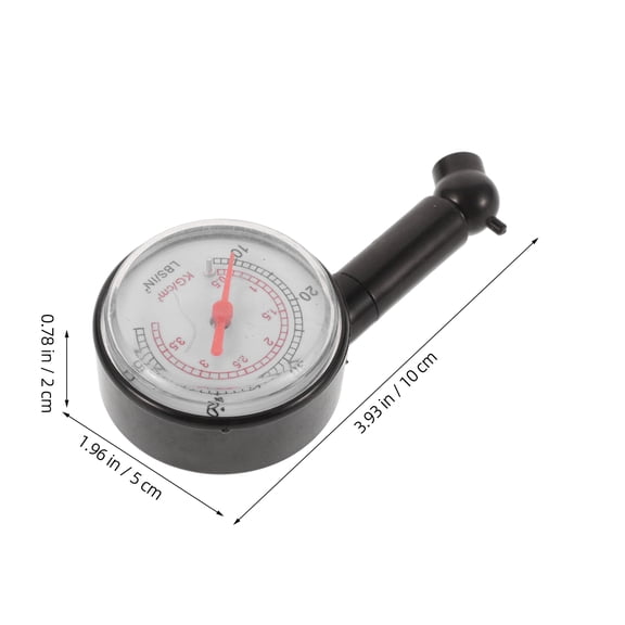 PAMINGONO High Precision Mechanical Tire Pressure Gauge for Cars - Accurate Black Tire Air Pressure Meter Tool