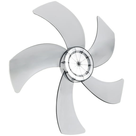16 Inch 5-Blade Plastic Fan Replacement Leaf with Nut Cover for Electric Pedestal, Table, and Floor Fans