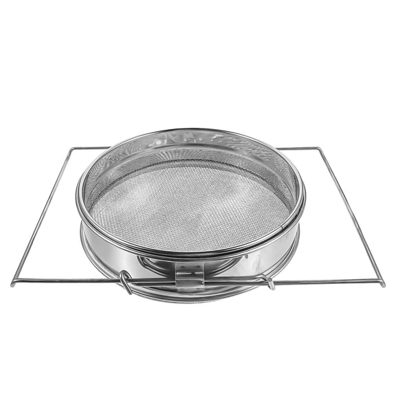 PAMINGONO Metal Honey Strainer Screen for Beekeeping, Efficient Honey Filtering and Debris Removal Tool
