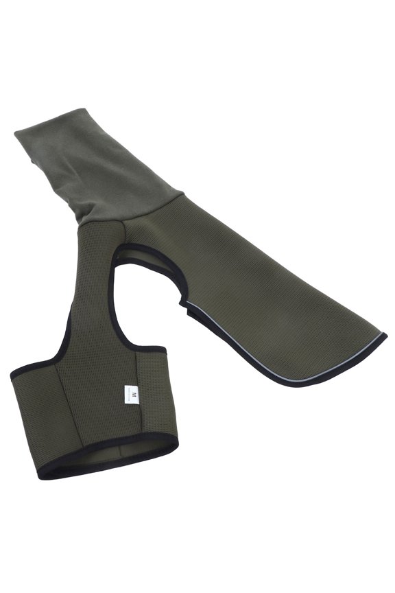 Jacket Olive Green Hoodie Vest for Anxiety Thunderstorm and Vet Visits