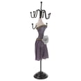 thumbnail image 1 of PAMINGONO Lavender Iron Jewelry Stand, Multifunctional Necklace and Bracelet Holder for Desktop and Retail Store Display, 1 of 6