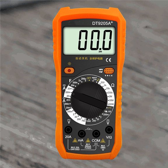 PAMINGONO Large Screen Digital Multimeter with Auto Range Voltage Meter and Compact Portable Build